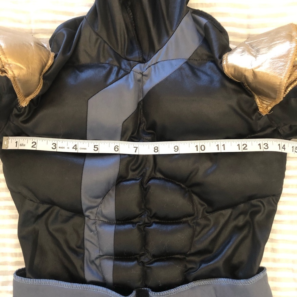 Ninja costume for kids black some gold and gray - Picture 11 of 13